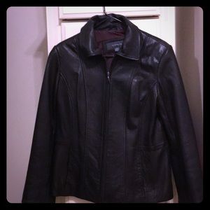 Real leather jacket